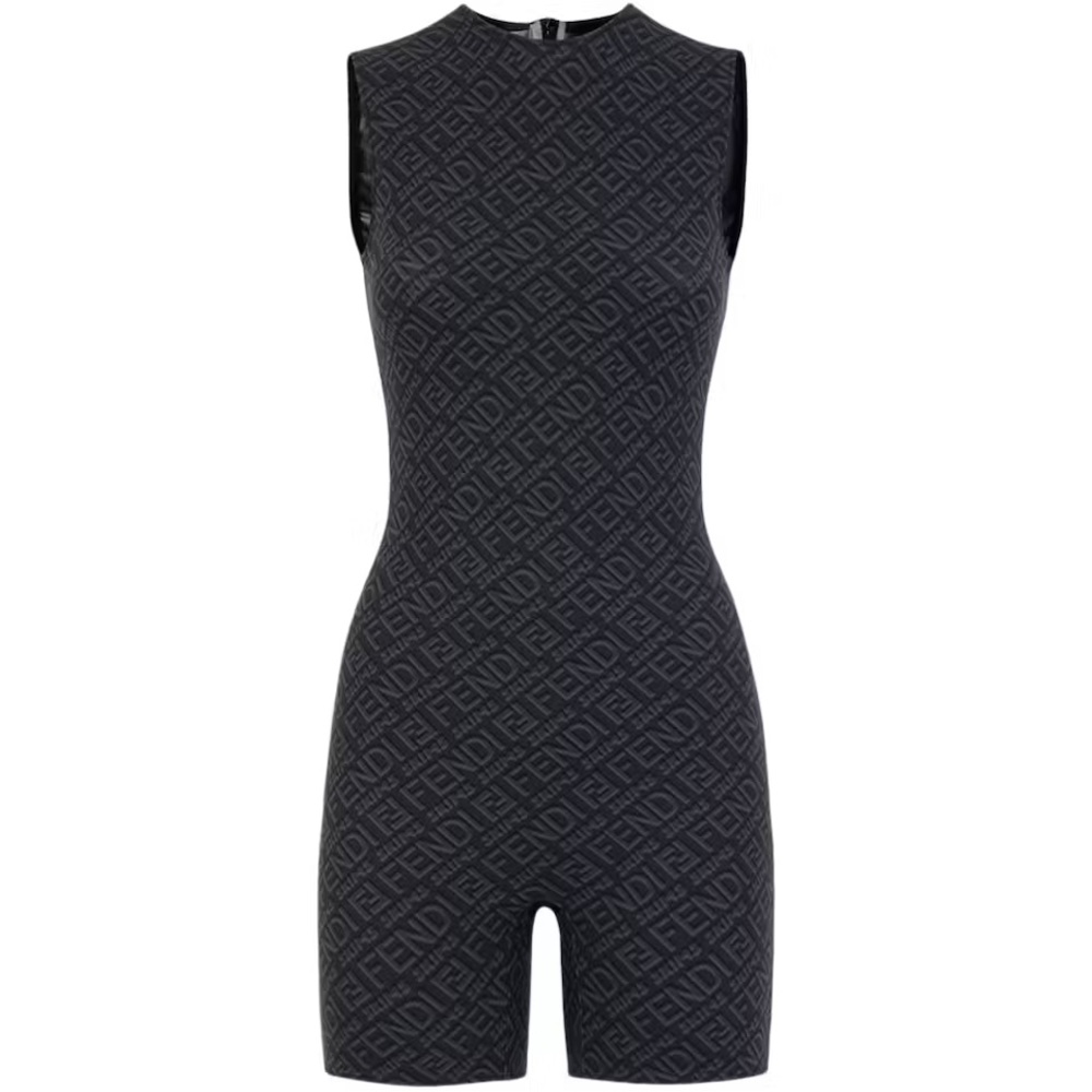 Fend X skims black one piece